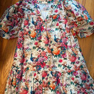 Beautiful fabric Entro dress